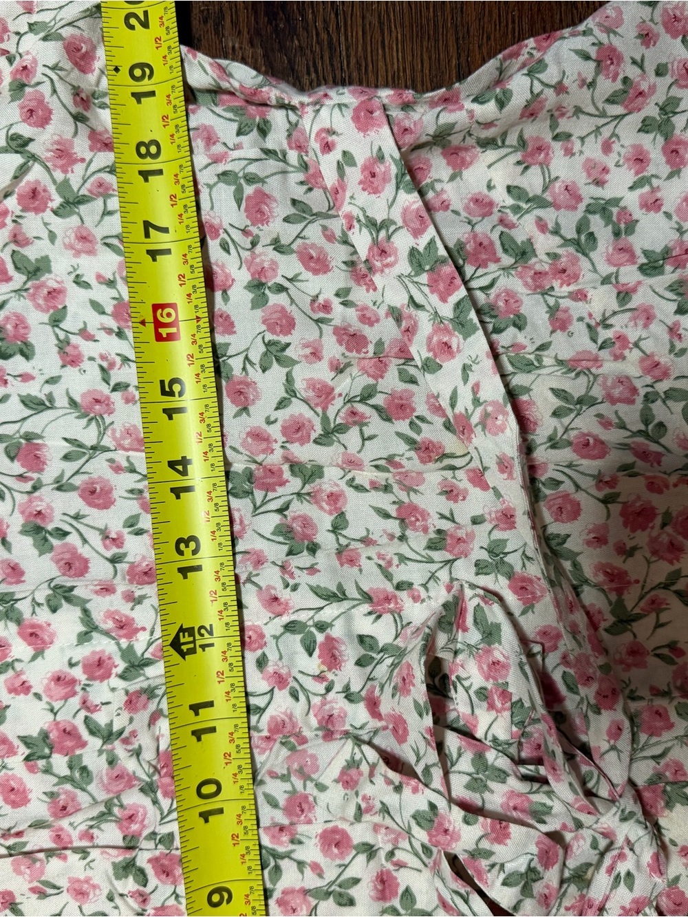 Floral Tie-Waist Maxi Dress - Pink - Picture 6 of 8